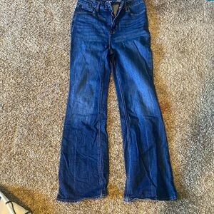 Old navy higher high rise flare jeans size 8